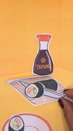 Sushi time!
.
.
.
#illustration #stopmotion #foodillustration #paperstopmotion #animation #sushiart #cutefood #foodanimation #adobefresco #papercut