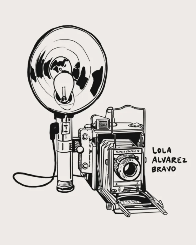 Here are some illustrations I did for @womenphotograph, with the leadership and vision of their awesome founder and exec director @dzalcman. This set of illustrations feature the cameras of eight historic women and nonbinary photographers. Here is the first set of 4 photojournalists: Lola Alvarez Bravo, Margaret Bourke-White, Tsuneko Sasamoto, Gerda Taro. Flip through to see the illustrations and to learn a little more about them.

And if you want to see the entire set of illustrations and would like to have it on a tote or sweatshirt, please go over to @womenphotograph's shop to purchase. All proceeds from these sales support Women Photograph's programming!

Women Photograph is a nonprofit that elevates the voices of women and nonbinary visual journalists, to shift the makeup of the photojournalism community and ensure that the industry's chief storytellers are as diverse as the communities they hope to represent.

They run a database that includes more than 1,400 independent documentary photographers based in 100+ countries. They also operate an annual series of project grants, a year-long mentorship program, an annual skills-building workshop, and collect data on hiring and publishing statistics in the visual media industry.