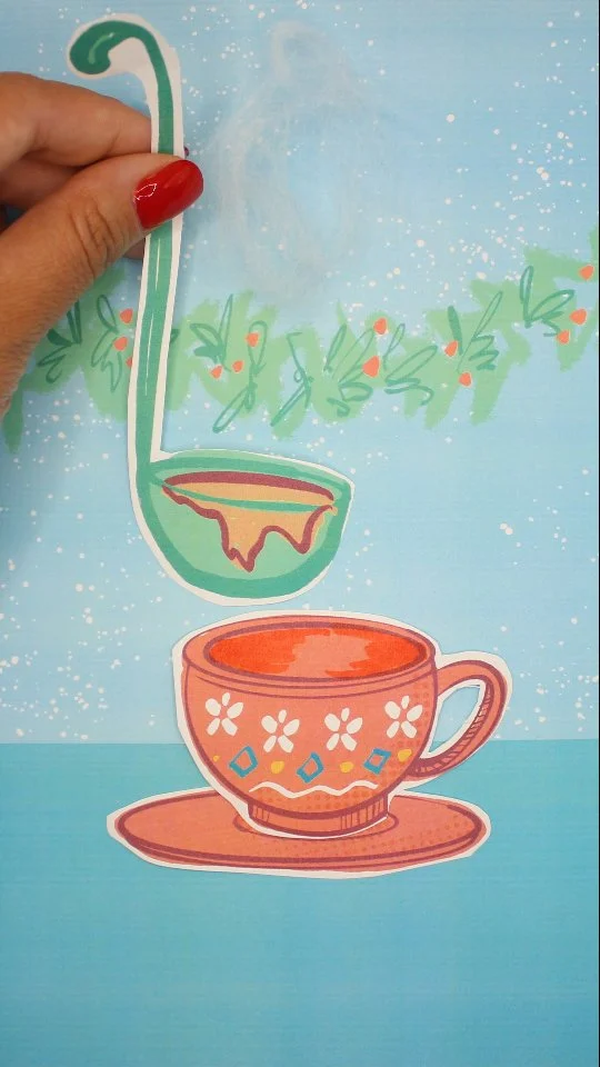 Happy Holidays! Here's a stop motion of champuraddo, a yummy and thick chocolate drink from Mexico. I did this animation for @hopelab_org! ❤️❤️
.
.
.
#paperstopmotion #animation #happyholidays #champurrado #stopmotion